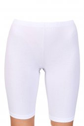 Kadın Likralı Diz Üstü Kısa 6 lı Tayt Berrak-2218 thumbnail 3