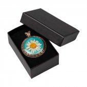 Çiçek Papatya El İşi Otantik Reçine Kolye Cevşen (1771-1) - 2