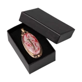 Ebrulu Elif El İşi Otantik Reçine Kolye Cevşen (1767-2) - 2