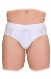 Erkek Modal Kalın Bel Lastikli Slip Külot Berrak-4406 - 2