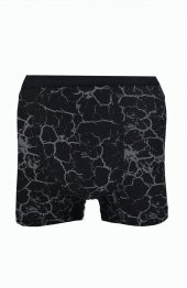 Erkek Desenli Likralı Penye 3 Lü Boxer Berrak-4480 - 3