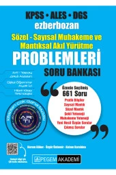 Pegem Mavi Problemler Soru Bankası Kpss Ales Dgs - 1