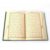 Rahle Boy Kuran-ı Kerim (2 Renkli, Yeşil, Mühürlü) thumbnail 3