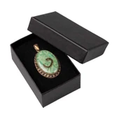 Ebrulu Vav El İşi Otantik Reçine Kolye Cevşen (1768-3) - 2