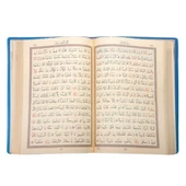 Cep Boy Kur'an-ı Kerim (Mavi, Kılıflı, Mühürlü) - 4