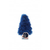 Uzun Tüylü Mavi Peluş Oto Vites Körüğü Püskülü  / Nazarlıklı Kırmızı Makrome Oto Egsoz Püskülü thumbnail 3