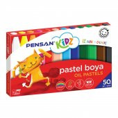 Pensan Kidz Pastel Boya 12 Renk - 1