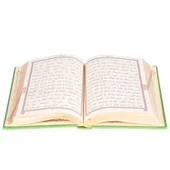 Çanta Boy Termo Deri Kuran-ı Kerim (Fıstık Yeşil, Mühürlü) thumbnail 3