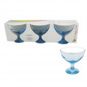 Paşabahçe Workshop 3 Adet Renkli Dondurmalık Kase 44715 - 1