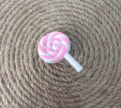 Terlik Ayakkabı Sandalet Tokası Silikon Lolipop Şeker Terlik Süsü Aksesuar - 1