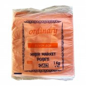 Ordinary Turuncu Market Poşeti Torbası - Hışır Atlet Poşet - Büyük Boy - 30 x 60 Cm. - 1 Kg. thumbnail 1
