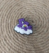 Terlik Ayakkabı Sandalet Tokası Silikon Ayıcık Terlik Süsü Aksesuar - 1