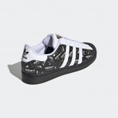 Adidas Superstar Siyah Gazete Spor Ayakkabı - 5