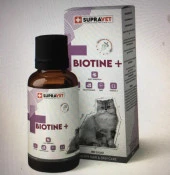 Supravet Plus +B For Cats Biotine Damla 100 ML + Zinc + Multi Vitamin ( Kediler Için Tüy Sağlığı Damlası ) thumbnail 2