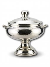 Morya Nikel El Dövmesi Kalay Kaplamalı Bakır Çorbalık - 1