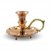 Morya Bakır Şamdan Mumluk Şinanay - 1