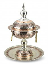 Morya Dekoratif Orta Bakır Mangal - 1