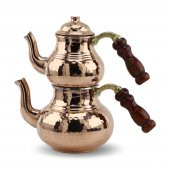 Morya Bakır Çaydanlık 1.4 Lt Küçük Boy - 1