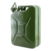 Metal Benzin Bidonu 20 Litre Akaryakıt Mazot Taşıma Doldurma Depolama Bidonu Dayanıklı Bidon thumbnail 5
