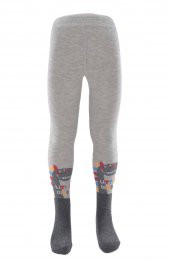 Ekinoks Erkek Çocuk Sevimli Dino Desen Pamuk Külotlu Çorap - 1