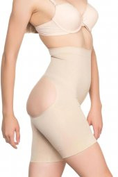 Elite Life 980 Kadın Dikişsiz Bir Beden Küçülten Kalça Şekildendirici Toparlayıcı Slimfit Korse - 3