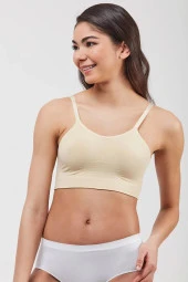 Elite Life 865 Kadın Ayarlanabilen Askılı Esnek Minimizer Büstiyer - 1