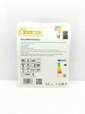 CMSOLAR 9W LED RGB E27 DUY AMPUL - 2