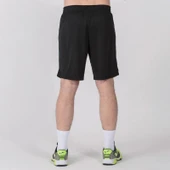 Joma Open III Bermuda Erkek Siyah Tenis Şort 102252.117 thumbnail 2