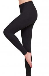 Tutku Elit 2705 Kadın Termal Manşetsiz Şardonlu Tayt - 1