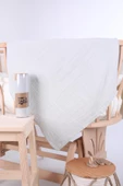 Babyhola Müslin Örtü 80x80cm Düz Renk Organik Hediyelik Emzirme Alt Açma Yenidoğan Puset Örtüsü - 7