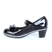 Alens Lunedi Rugan 4Cm Topuklu Kız Çocuk Ayakkabı - 8