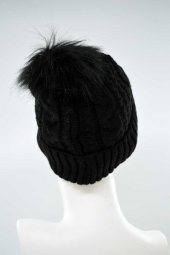 Suyutti Kadın Ponponlu Örme Bere (P-K22004-02) - 8