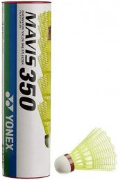 YONEX MAVİS 350 (6lı) SARI BADMİNTON TOPU YEŞİL BANT - 1