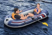 Bestway 61083, Hydro-Force Şişme Tabanlı  Bot Seti, 2 Kişilik (190 KG) - Kürek Pompa SET - 7