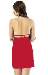 Kota Bayan Boyundan Askılı Külot Gecelik Takımı (6395) - 3