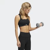 Adidas HF2297 Impact Training Yüksek Destekli Spor Bra Siyah - 5