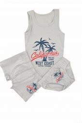 Erkek Çocuk California Atlet Külot Boxer Takım - 5