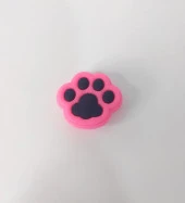 Terlik Ayakkabı Sandalet Tokası Silikon Kedi Pati Terlik Süsü Aksesuar - 2