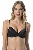 Le Jardin 7080-B Destekli-Balenli Micro Kaplı Silikonlu Sütyen - 1