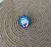 Terlik Ayakkabı Sandalet Tokası Silikon Rick Terlik Süsü Aksesuar - 2