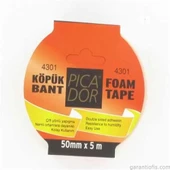 Picador Çift Taraflı Köpük Bant (50mm x 5metre) - 1