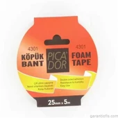 Picador 25 lik Çift Taraflı Köpük Bant (25mm x 5metre) - 1