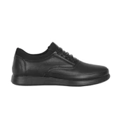 Balayk 066 Siyah Lz %100 Deri Erkek Sneakers Spor Ayakkabı - 1