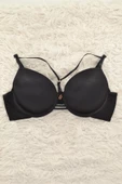 Le Jardin 7008-B Destekli-Balenli Micro Kaplı İpli Push-Up Sütyen - 2