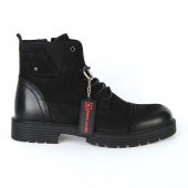 Pierre Cardin 77650 Nubuk Siyah %100 Deri Erkek Bot - 2