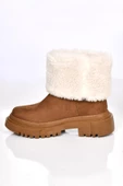 MP 222-2745 Termal Kürklü Kadın Düz Bot Ayakkabı thumbnail 4