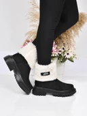 MP 222-2745 Termal Kürklü Kadın Düz Bot Ayakkabı thumbnail 6