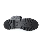 MP 222-2736Zn Siyah Kadın Düz Bot - 4