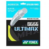 YONEX BG 66 ULTIMAX BADMİNTON KORDAJI SARI (10m) - 1