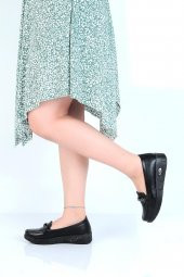 Wanetti 220 Cilt Siyah Poli Kadın Casual Ayakkabı - 2